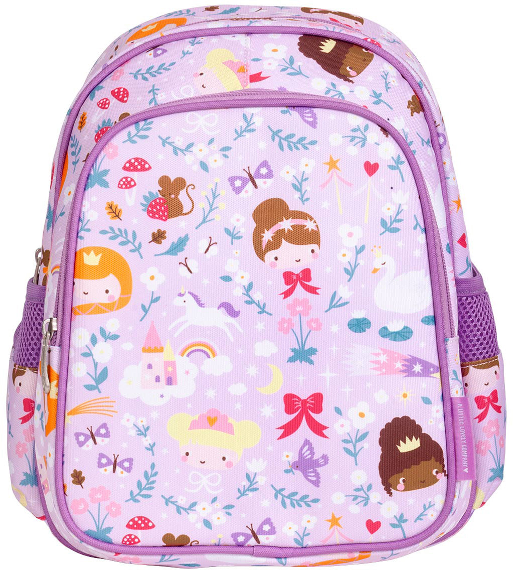 Allc Schulrucksack – 16 l, mit Brustgurt, Polyester – Prinzessinnen, 270 × 320 × 190 mm
