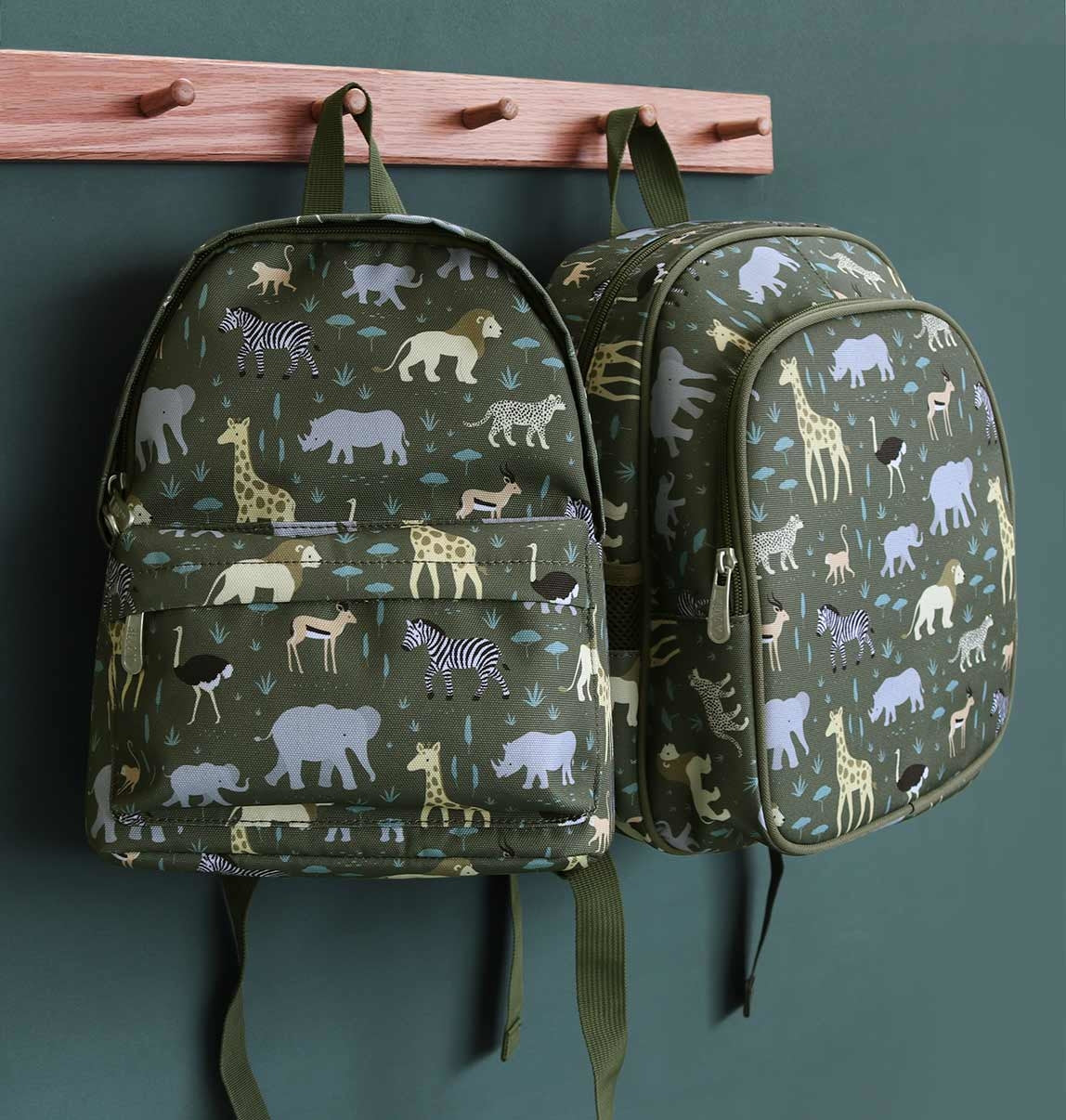ALLC Kindergartenrucksack BPSAGR63 – Savanna, 280 × 330 × 40 mm