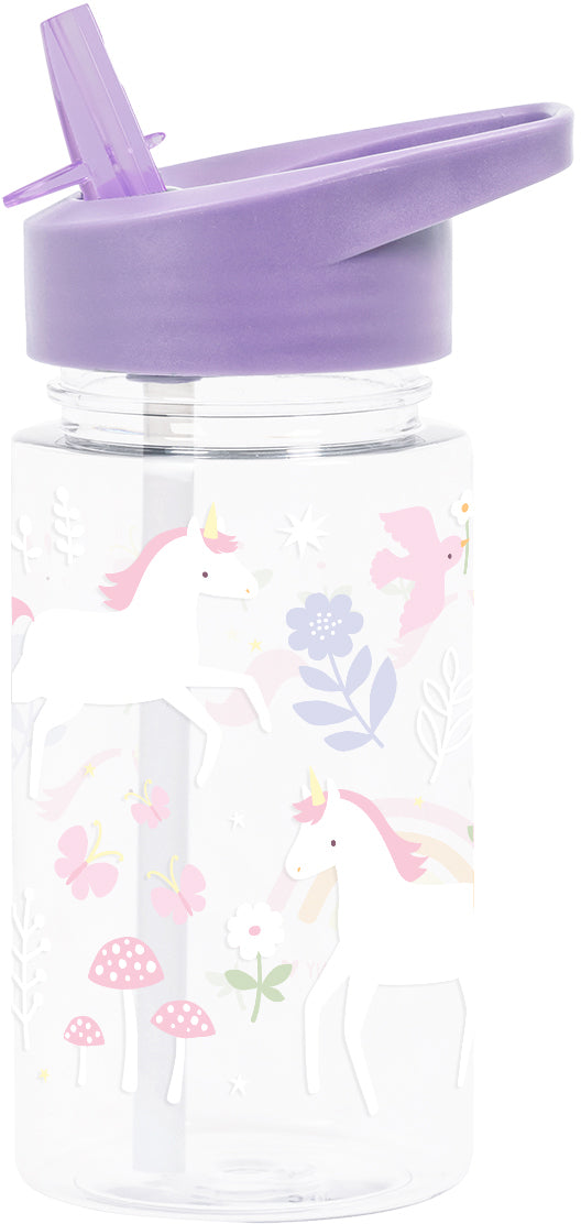ALLC Isolierflasche 450 ml – doppelwandig, Edelstahl, mit Strohhalm