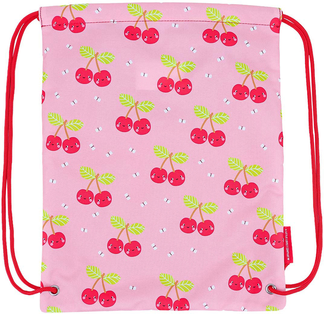 Allc Sportbeutel Happy Cherries – 0,4 l, Polyester, 32 × 42 cm