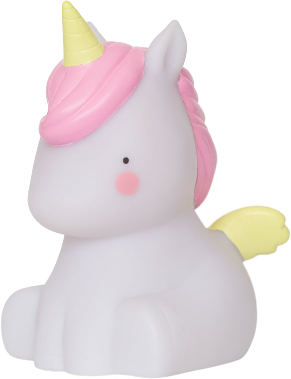 Allc Nachtlicht Einhorn – Batteriebetrieben (3× LR44), ca. 20 h, 15,1×9,8×9,0 cm
