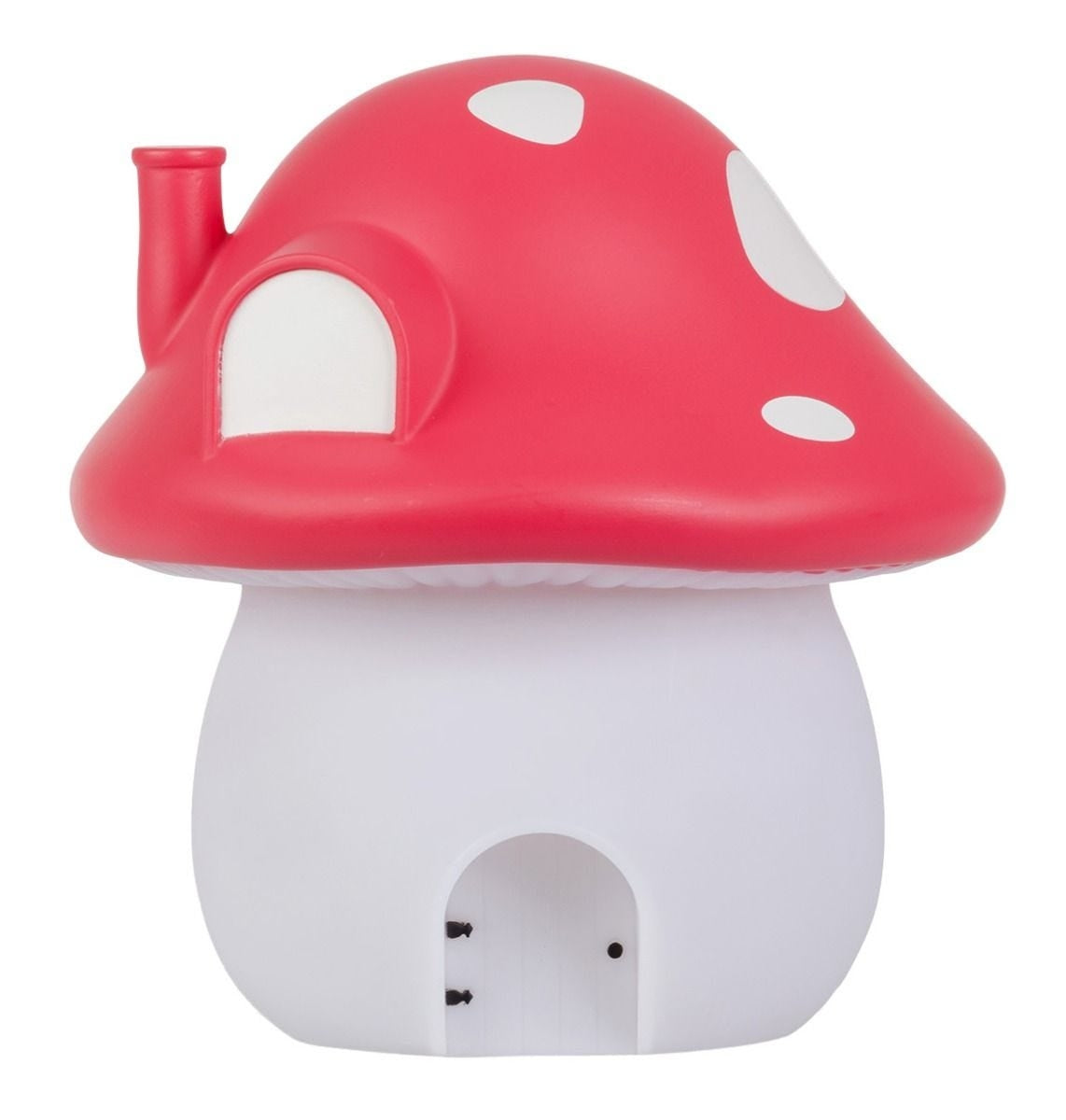 Allc Nachtlicht NLMUMC24 Mushroom – Batteriebetrieben, 15 Min Timer – Rot