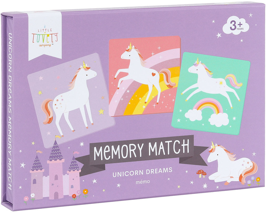 Allc Memory Unicorn Dreams – Kartenspiel, ab 3 Jahren
