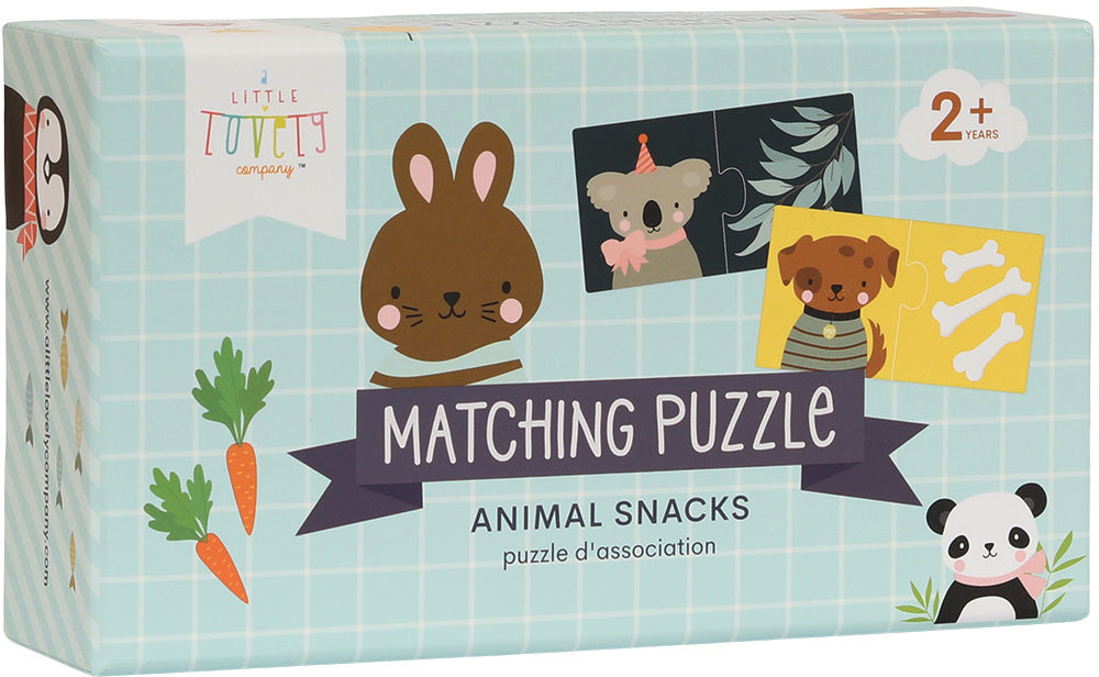 ALLC Animal und Snacks – Logikspiel, ab 2 Jahren