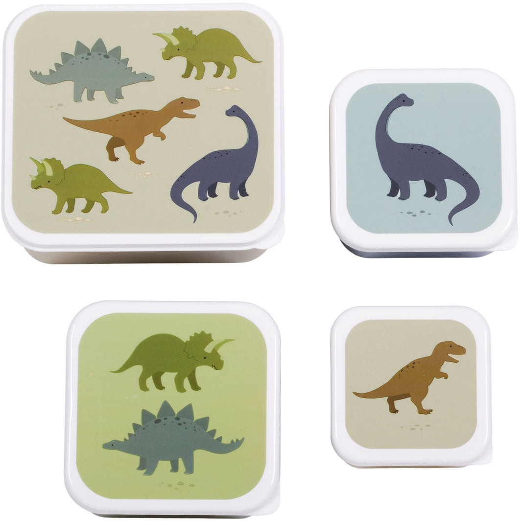 Allc Lunchbox 4-teilig, 15,8 × 14 × 7 cm; 12 × 12 × 5,5 cm; 10,5 × 10,5 × 5 cm; 9 × 9 × 4,5 cm