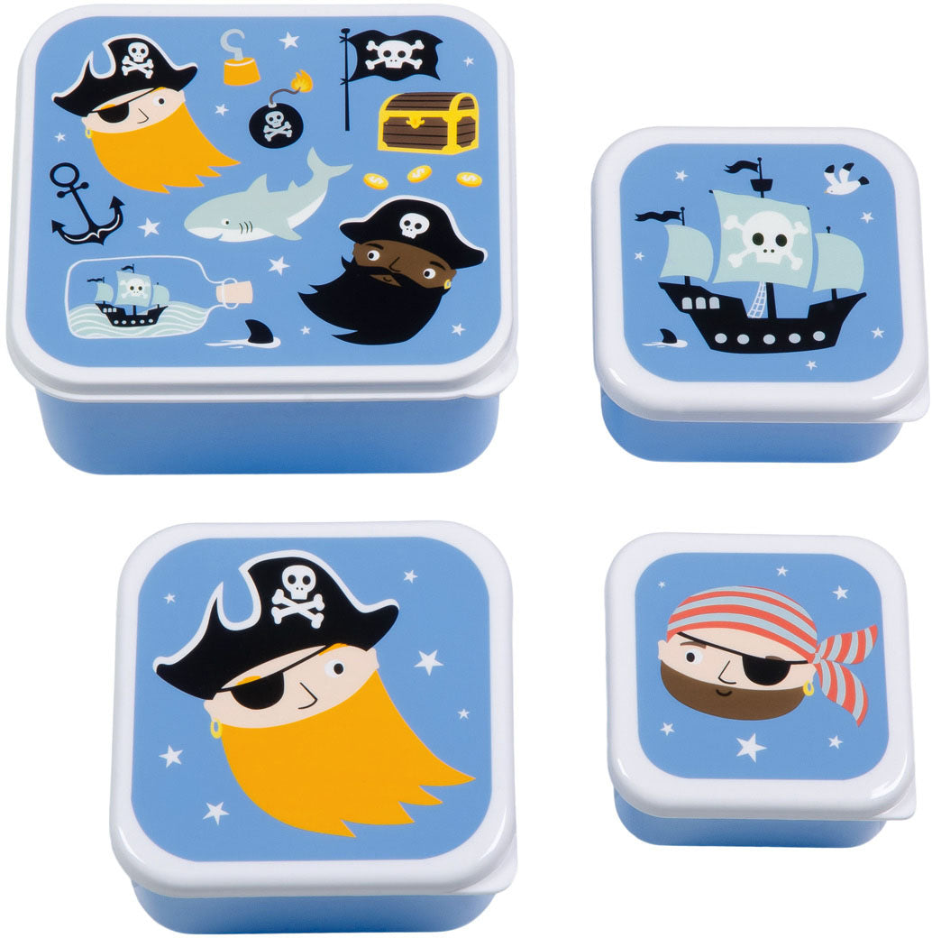 Allc Lunchbox 14 × 15 × 7 cm, 4-teilig