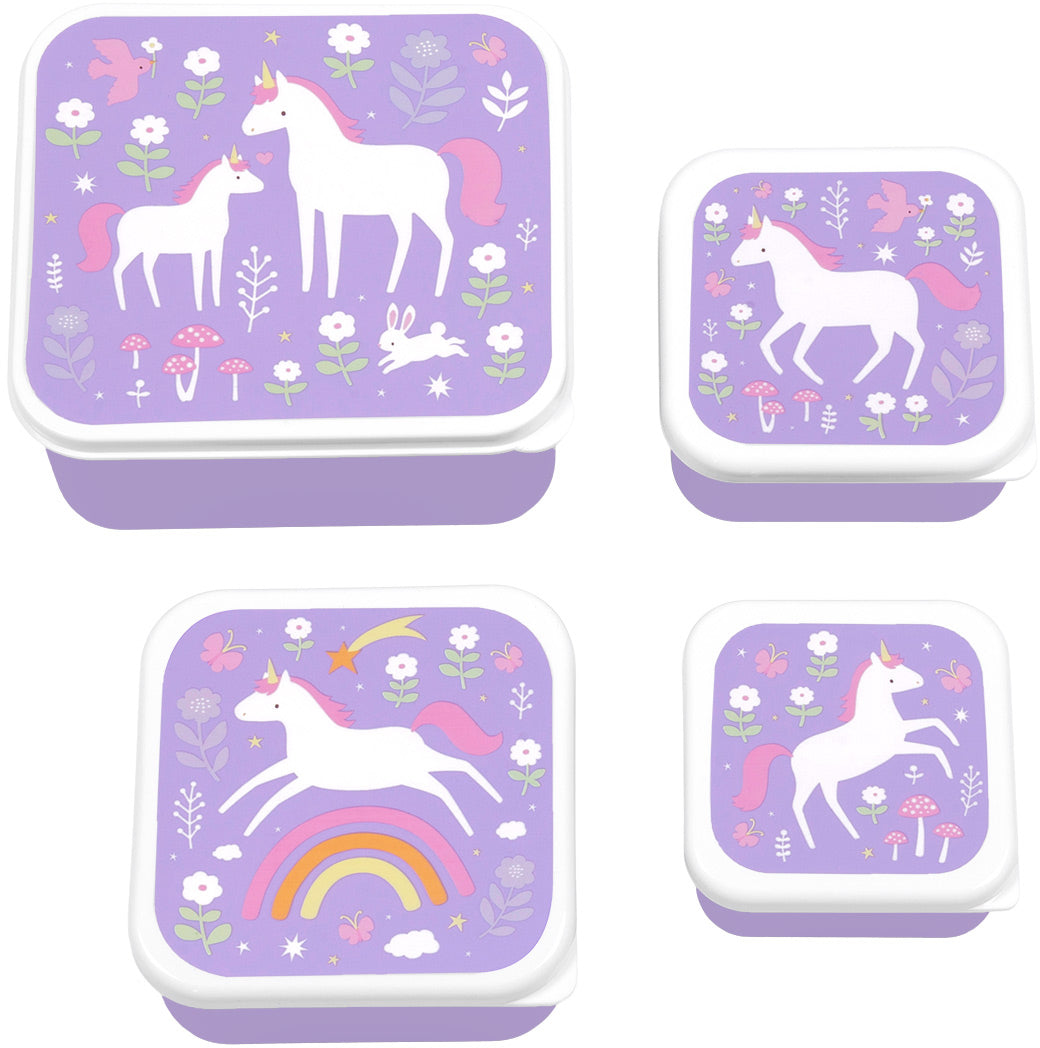 Allc Lunchbox-Set, 4-teilig, 14 × 15 × 7 cm