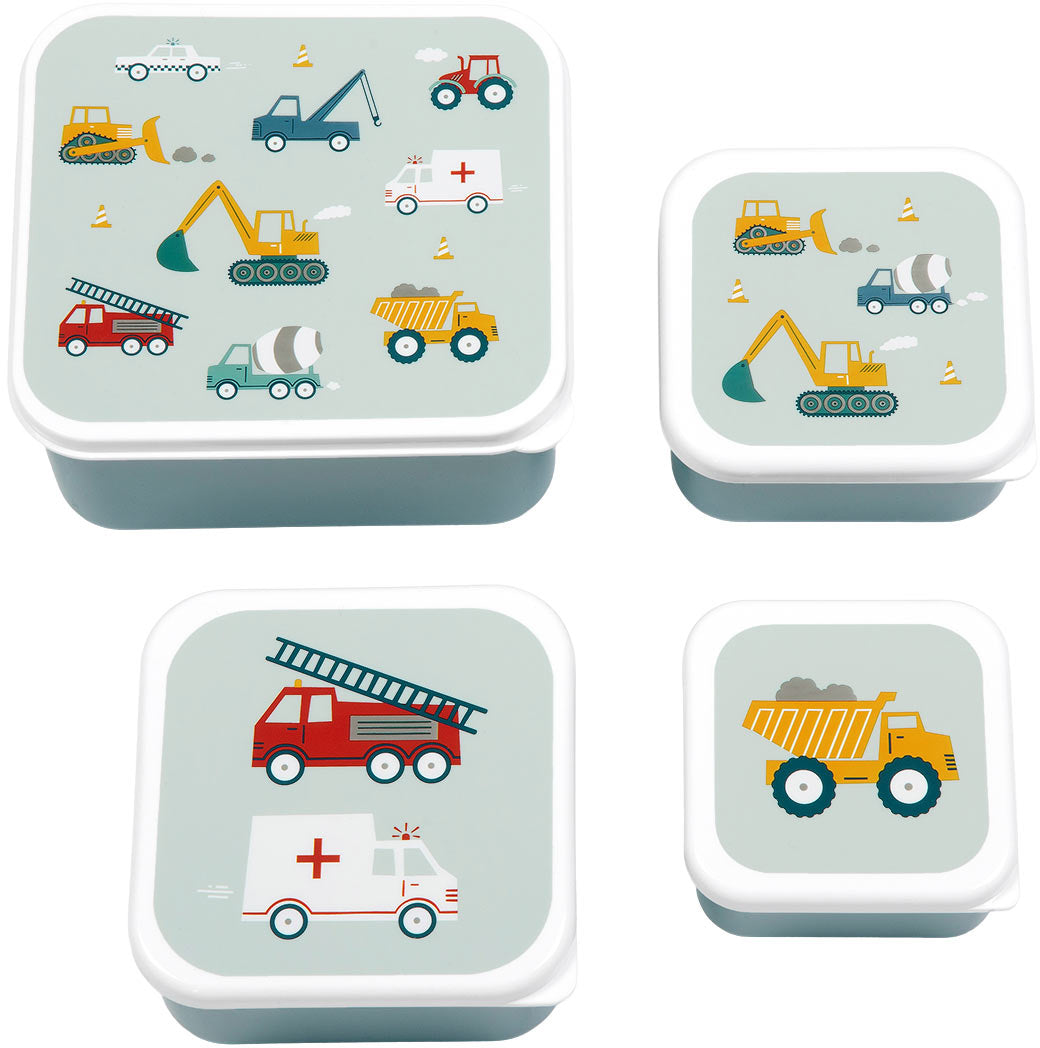 Allc Lunchbox 15,5 × 14 × 7,5 cm, 4-teilig
