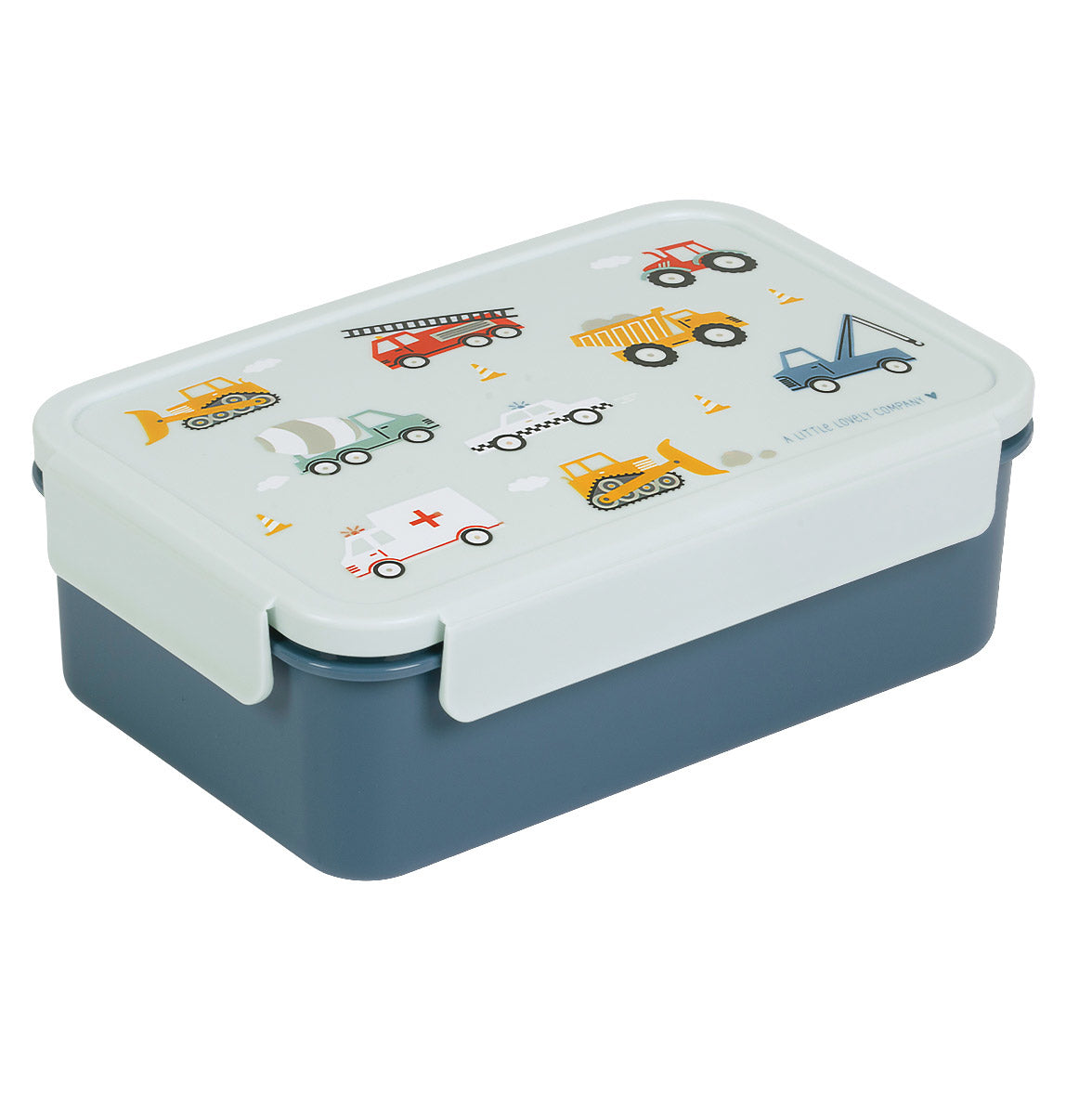 Allc Lunchbox 1,2 l, 15 × 22 × 8 cm, luftdicht, mit Print