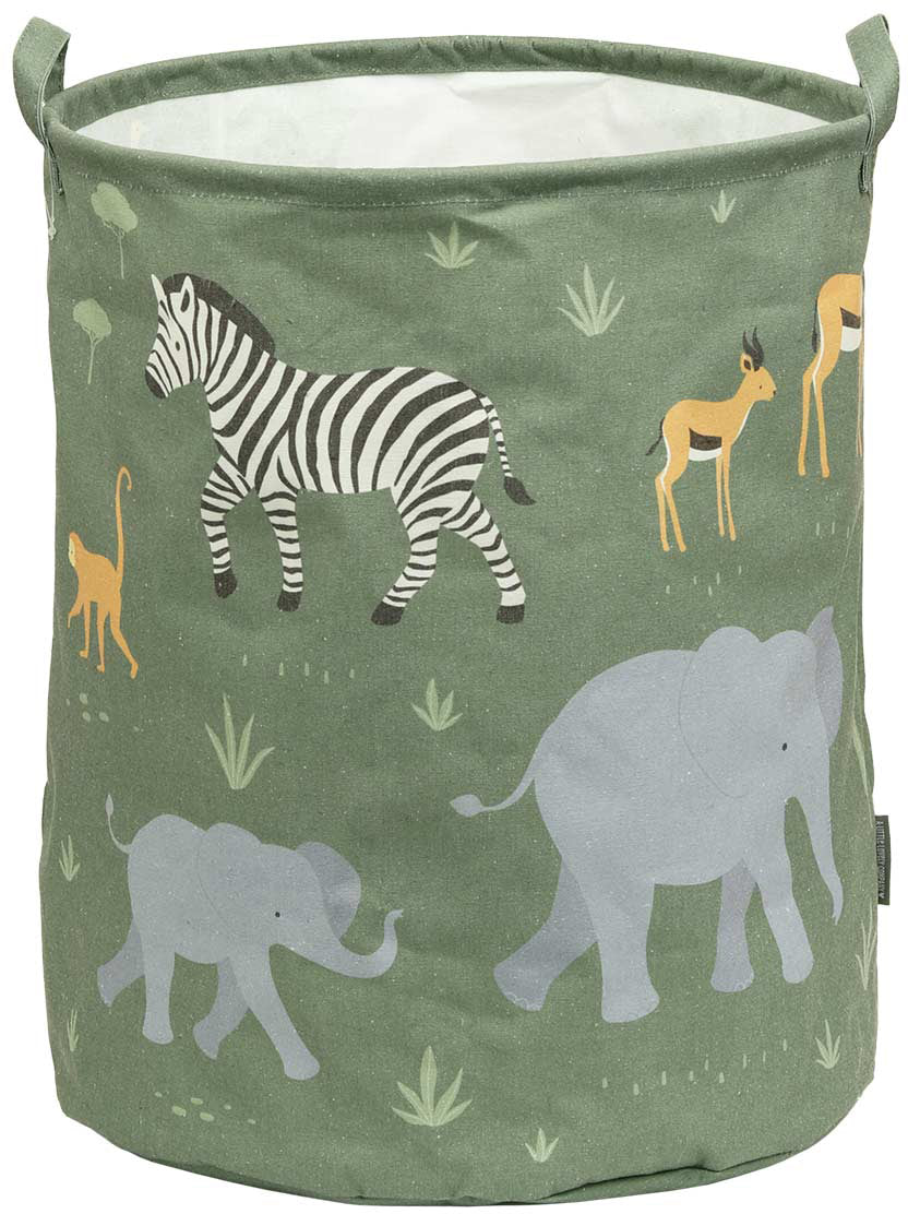 Allc Savanna Aufbewahrungskorb – Baumwolle/Polyester – faltbar, mit Griffen – 450 × 30 × 450 mm