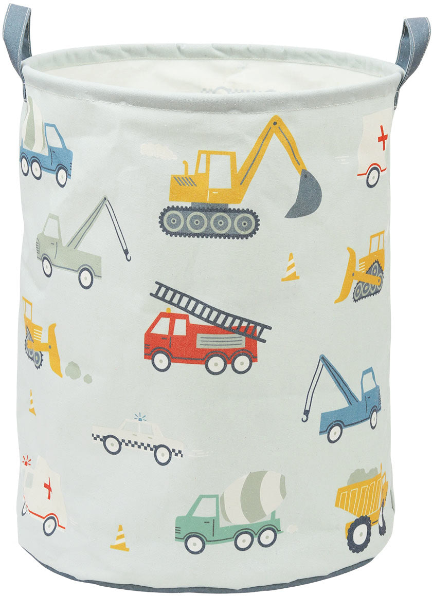 Allc Aufbewahrungskorb – Baumwolle/Polyester (PE-beschichtet) – faltbar, mit Griffen – 440 × 30 × 440 mm