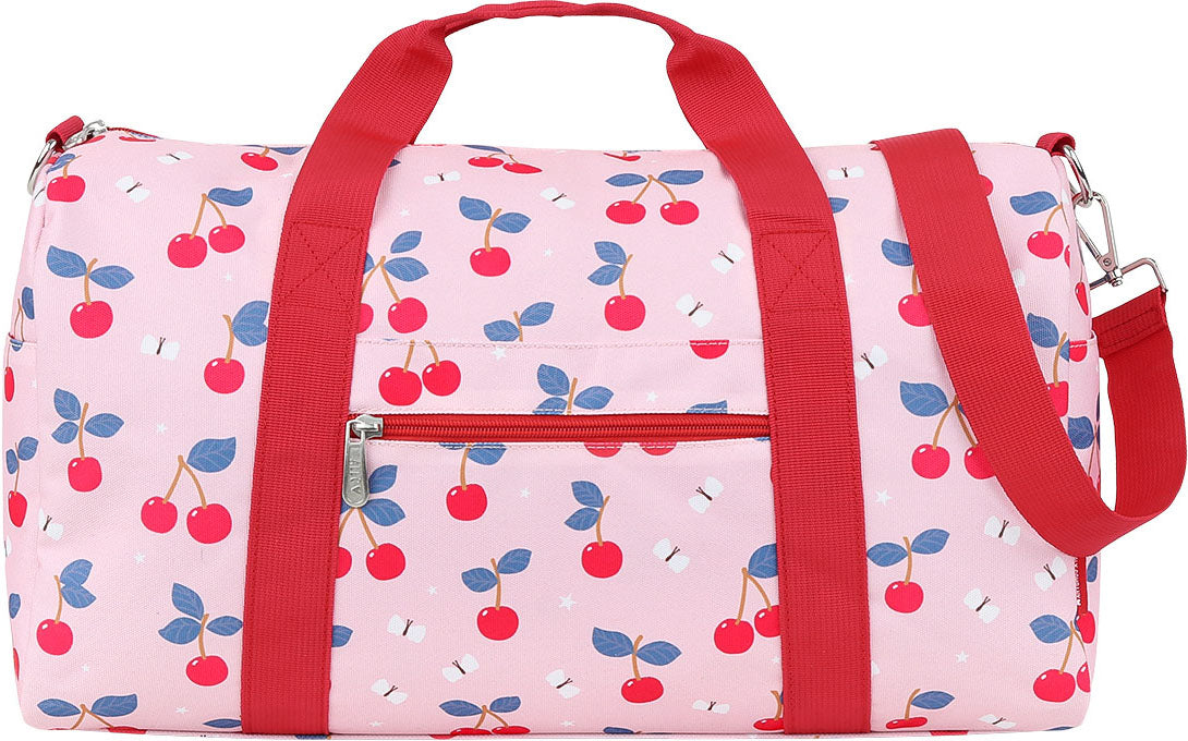 Allc TBCHPI13 – Reisetasche, 26 l, Polyester, Motiv Kirschen, 28 × 2 × 46 cm