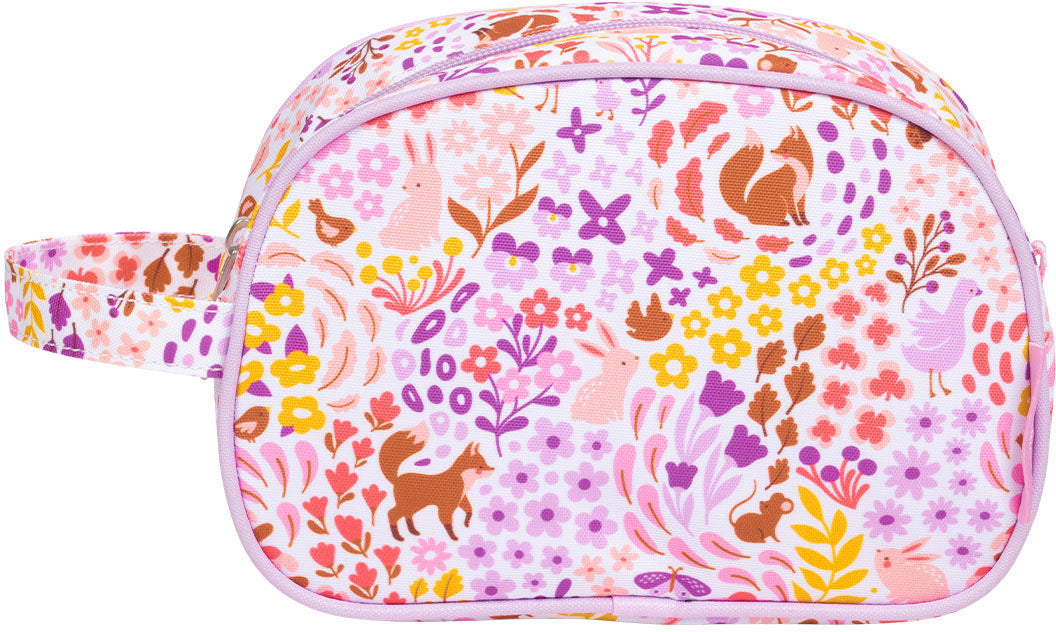 Allc Kulturbeutel – 2,7 l – Polyester – Flower Garden