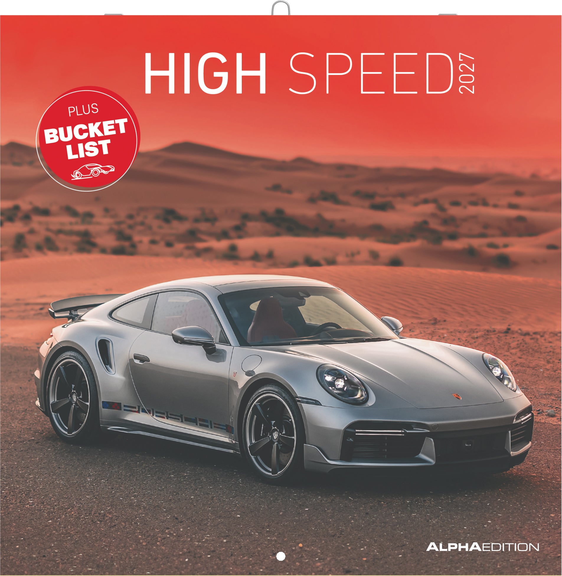 Alpha edition High Speed – Bildkalender 2027 – 30,3 × 31 cm