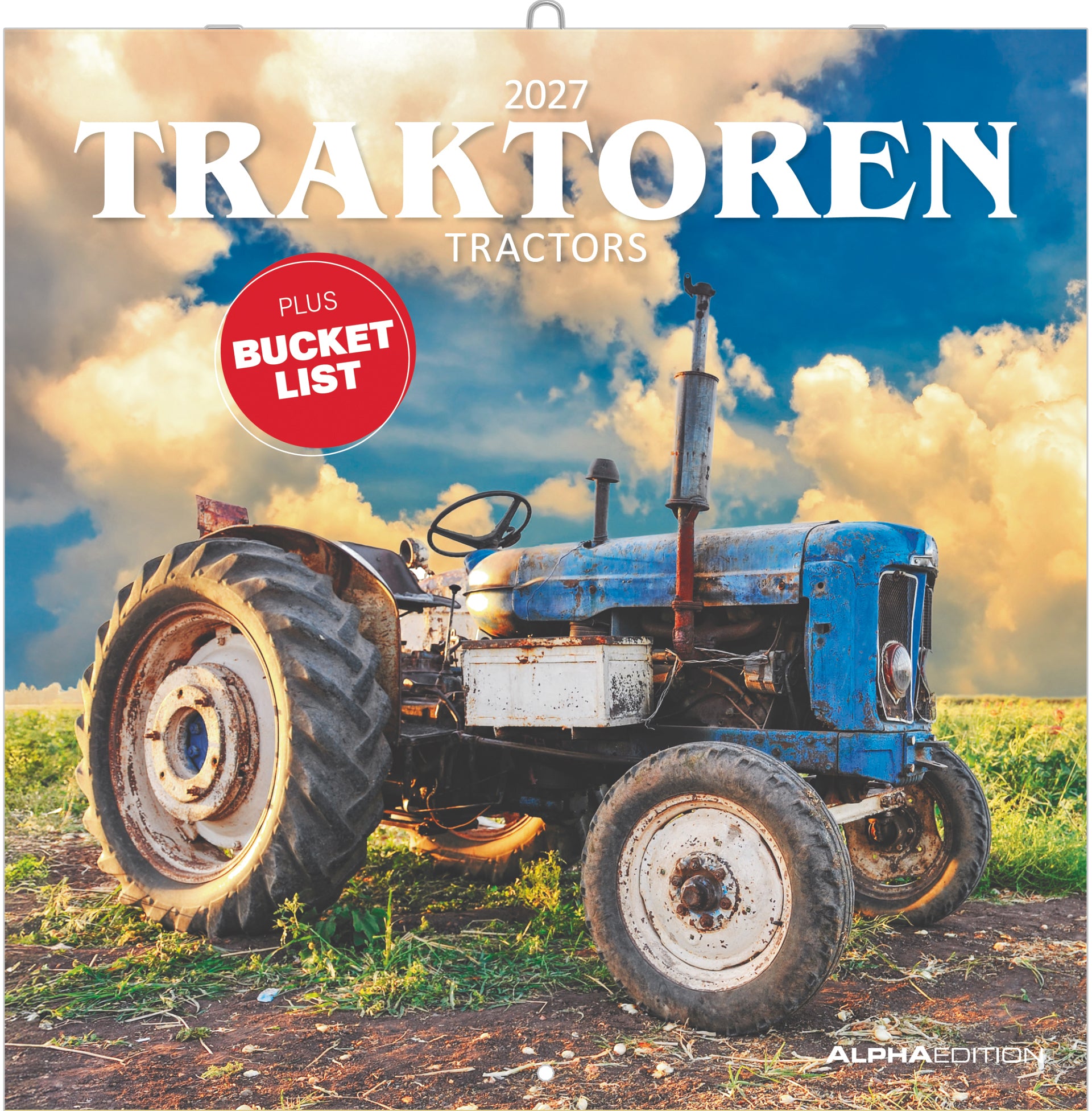 Alpha edition Traktoren – Bildkalender 2027 – 30,3 × 31 cm