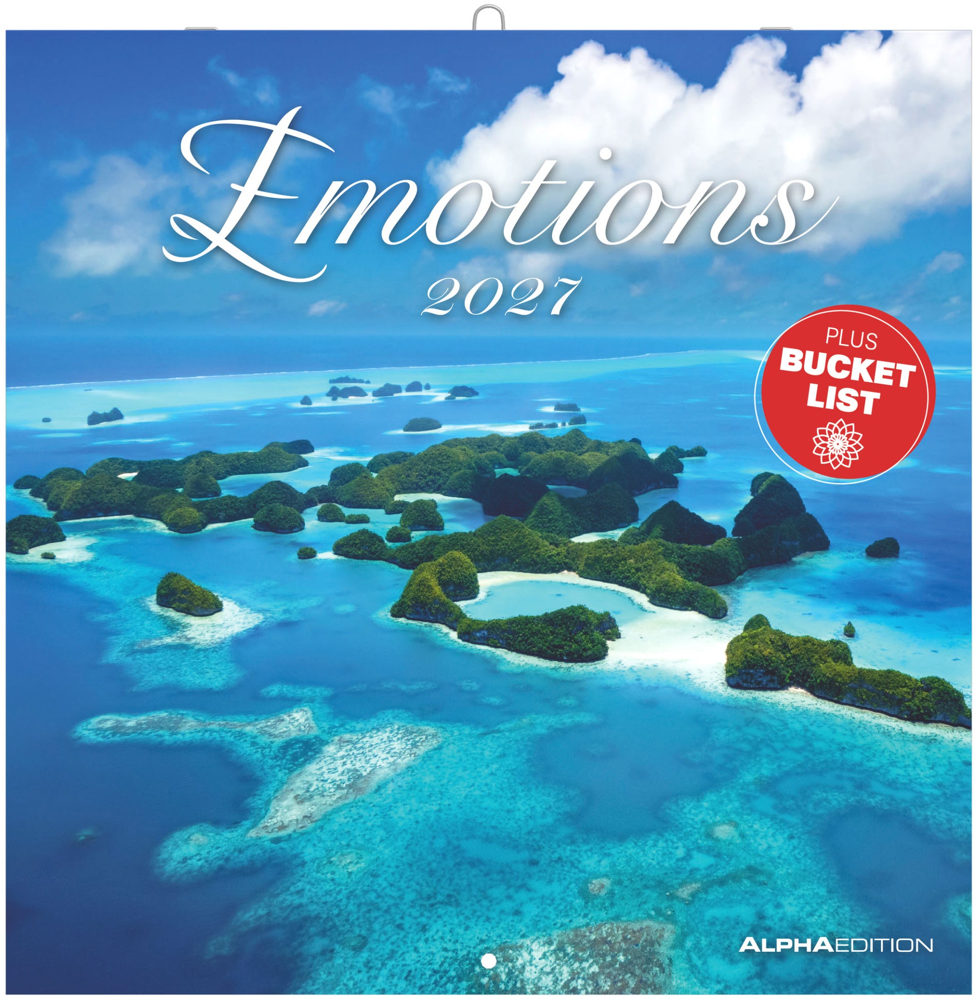 Alpha edition Emotions – Bildkalender 2027 – 30,5 × 30,5 cm