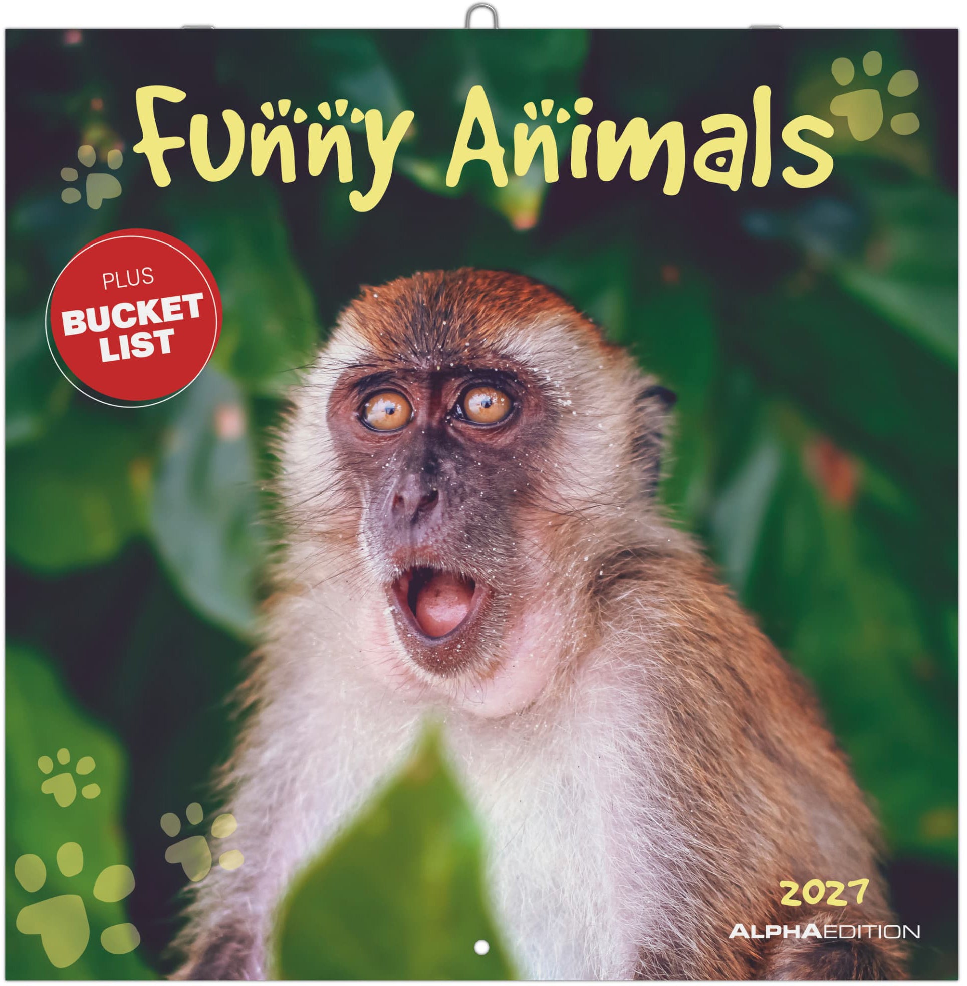 Alpha Edition Funny Animals – Bildkalender 2027 – 30 × 30 cm