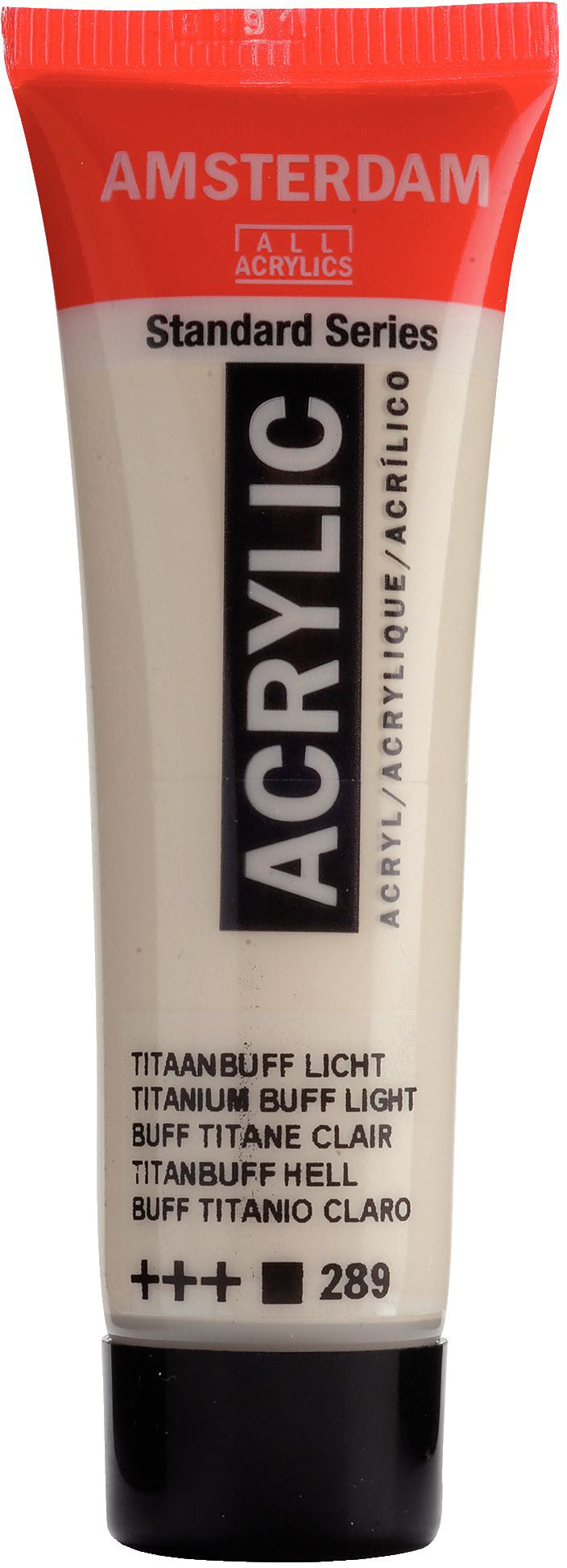 Royal Talens Amsterdam Acrylfarbe – Titanbuff Hell 289, seidenmatt – 20 ml