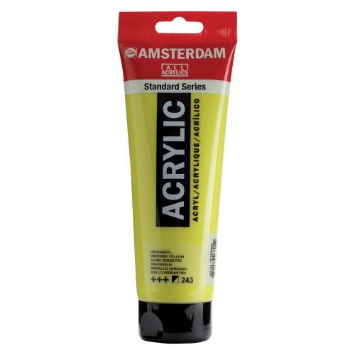 Royal Talens AMSTERDAM Acrylfarbe – Grüngelb 243 – 250 ml