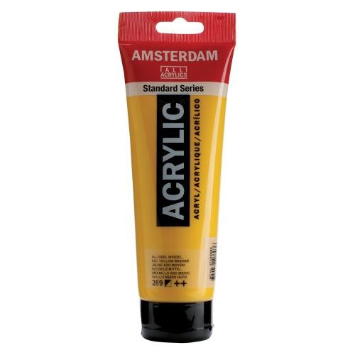 Royal Talens AMSTERDAM Acrylfarbe – Azogelb mittel 269 – 250 ml