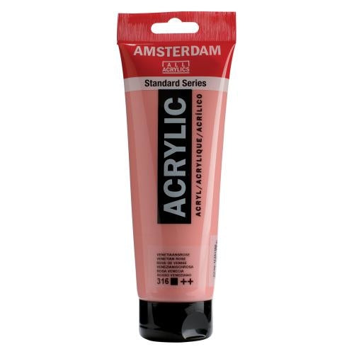 Royal Talens AMSTERDAM Acrylfarbe – Venezianrosa 316 – 250 ml