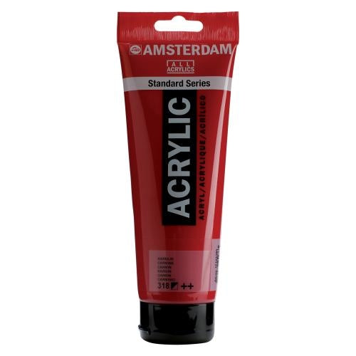 Royal Talens AMSTERDAM Acrylfarbe – Karmin 318 – 250 ml