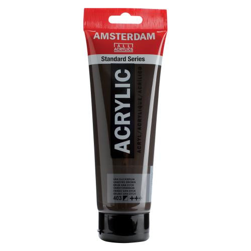 Royal Talens AMSTERDAM Acrylfarbe – Vandyckbraun 403 – 250 ml