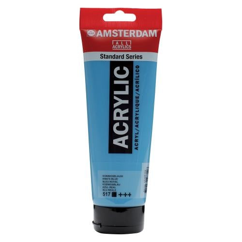 Royal Talens AMSTERDAM Acrylfarbe – Königsblau 517 – 250 ml