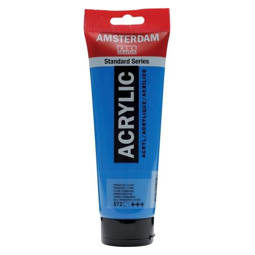 Royal Talens AMSTERDAM Acrylfarbe – Primärcyan – 250 ml