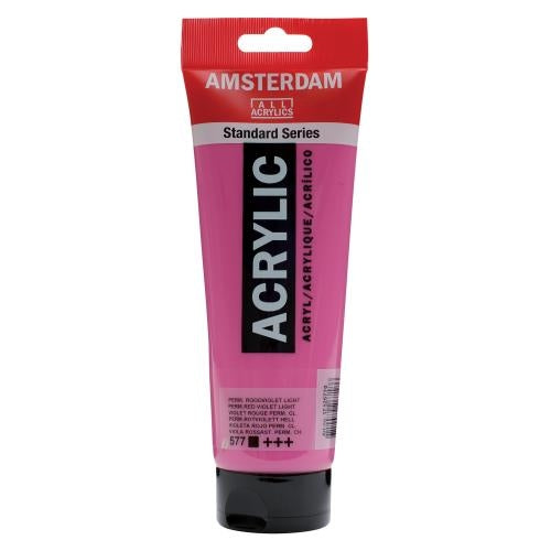 Royal Talens AMSTERDAM Acrylfarbe – p.rot violett.h. 577, 250 ml