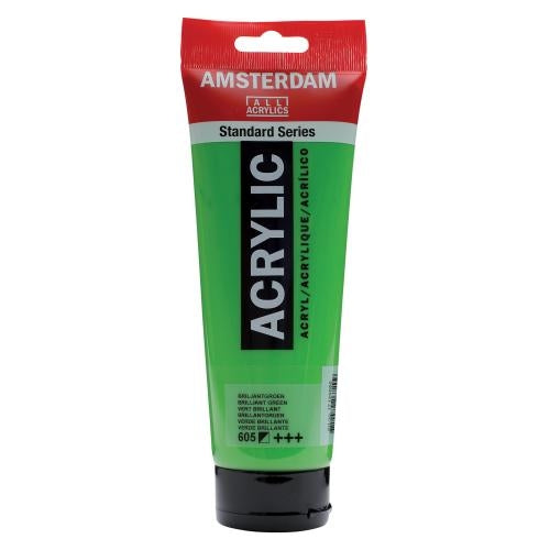 Royal Talens AMSTERDAM Acrylfarbe – Brillantgrün – 250 ml Tube
