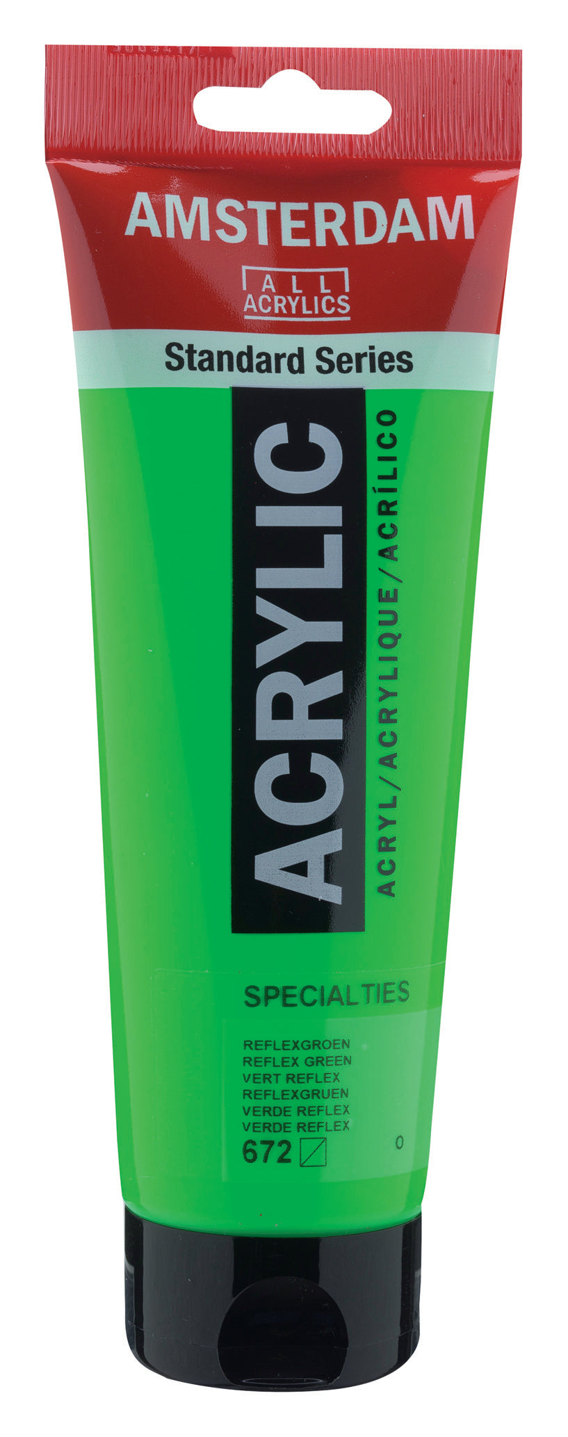 Royal Talens AMSTERDAM Acrylfarbe – Reflexgrün 672 – 250 ml, Tube