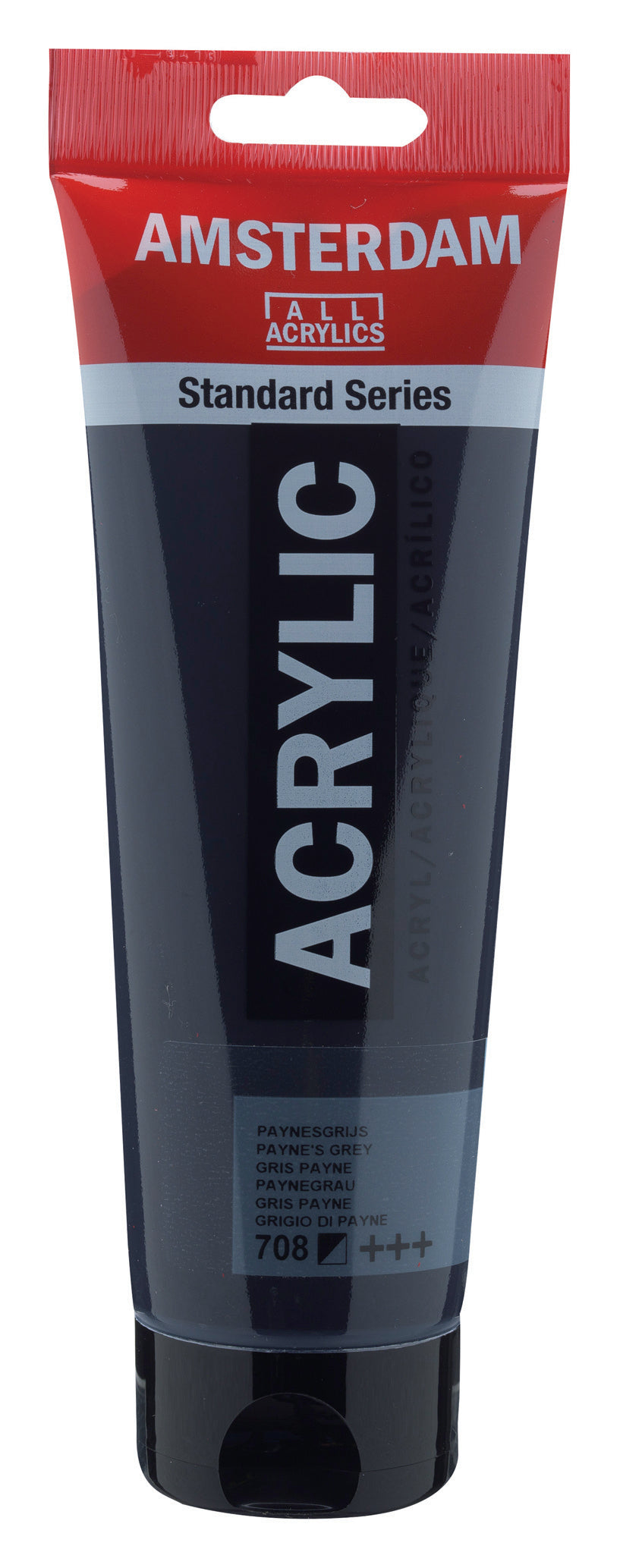 Royal Talens AMSTERDAM Acrylfarbe – Paynegrau – 250 ml, Tube