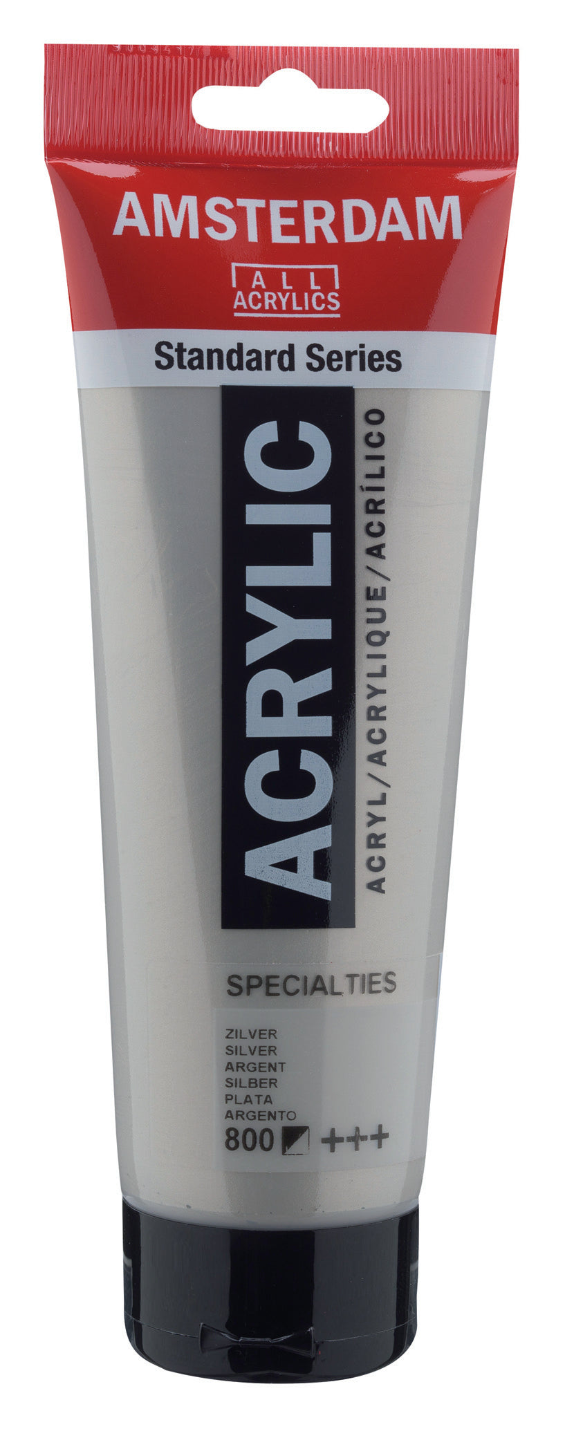 Royal Talens Amsterdam Acrylfarbe – Silber – 250 ml, Tube