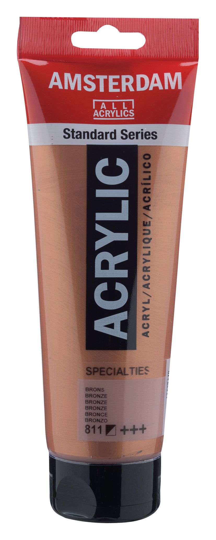 Royal Talens AMSTERDAM Acrylfarbe – Bronze 811 – 250 ml Tube