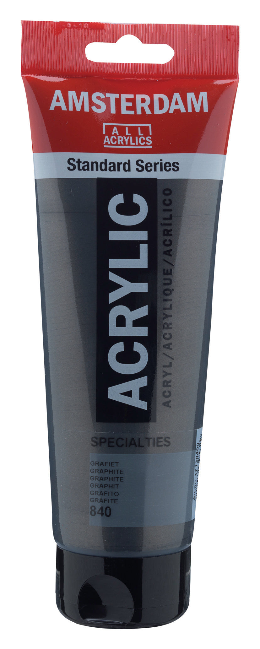 Royal Talens AMSTERDAM Acrylfarbe – Graphit – 250 ml, Tube