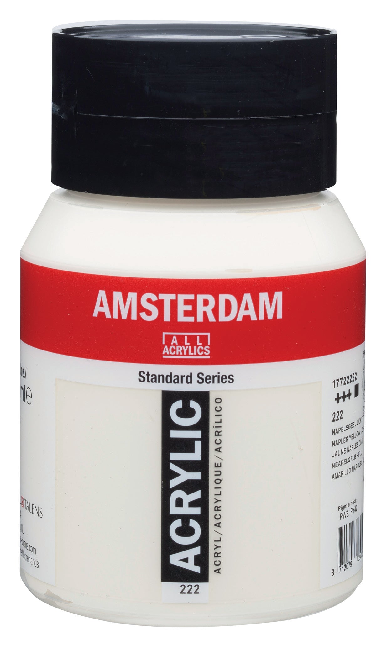 Royal Talens AMSTERDAM Acrylfarbe – Neapelgelb Hell – 500 ml