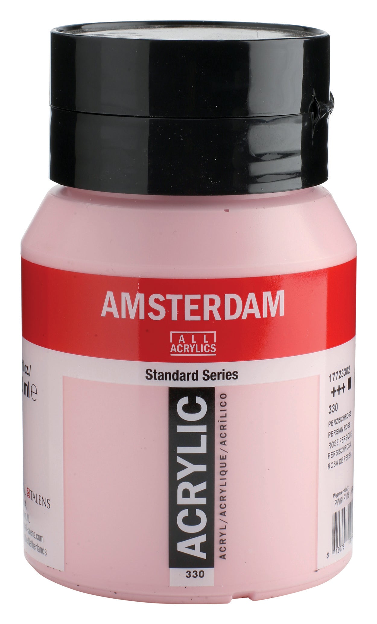 Royal Talens AMSTERDAM Acrylfarbe – Persischrosa 330 – 500 ml