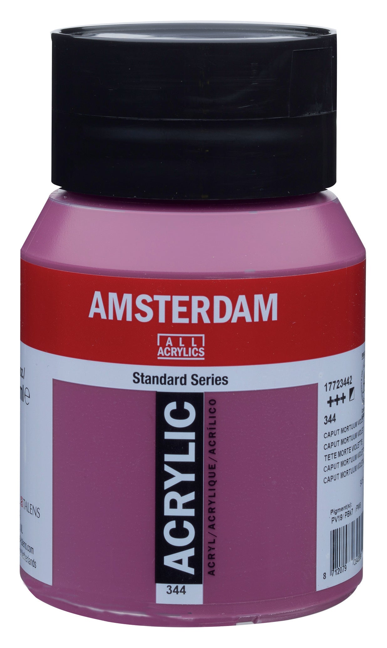 Royal Talens AMSTERDAM Acrylfarbe – Mittelviolett 344 – 500 ml