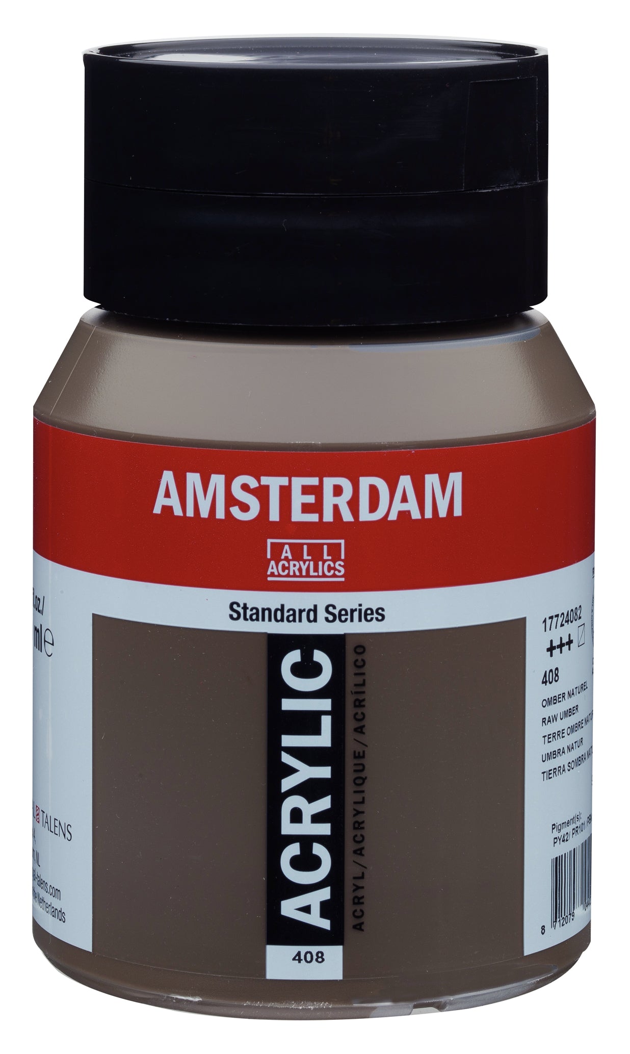 Royal Talens AMSTERDAM Acrylfarbe – Umbra natur 408 – 500 ml