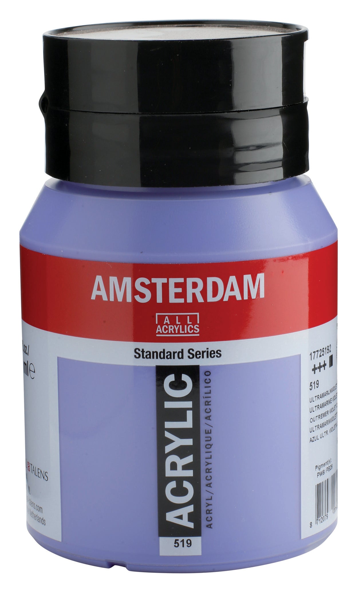 Royal Talens AMSTERDAM Acrylfarbe – Hell Ultramarinviolett 519 – 500 ml