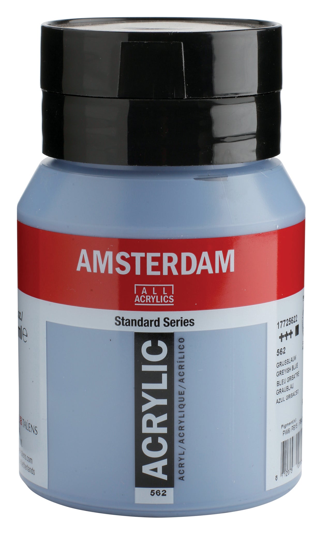 Royal Talens AMSTERDAM Acrylfarbe – Graublau 562 – 500 ml