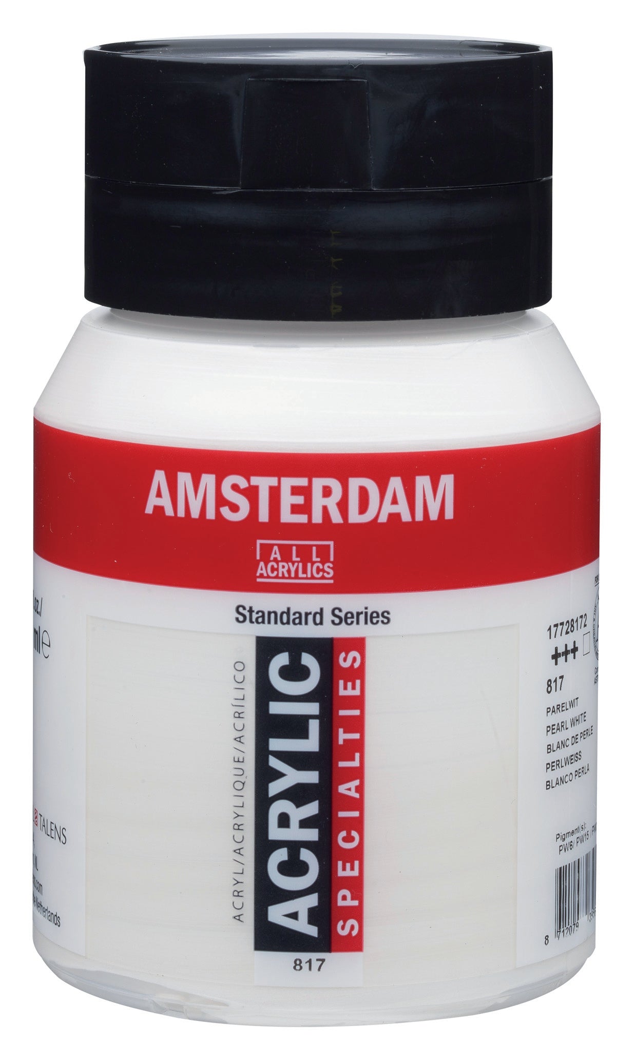 Royal Talens Amsterdam Acrylfarbe – Perlweiss 817 – 500 ml