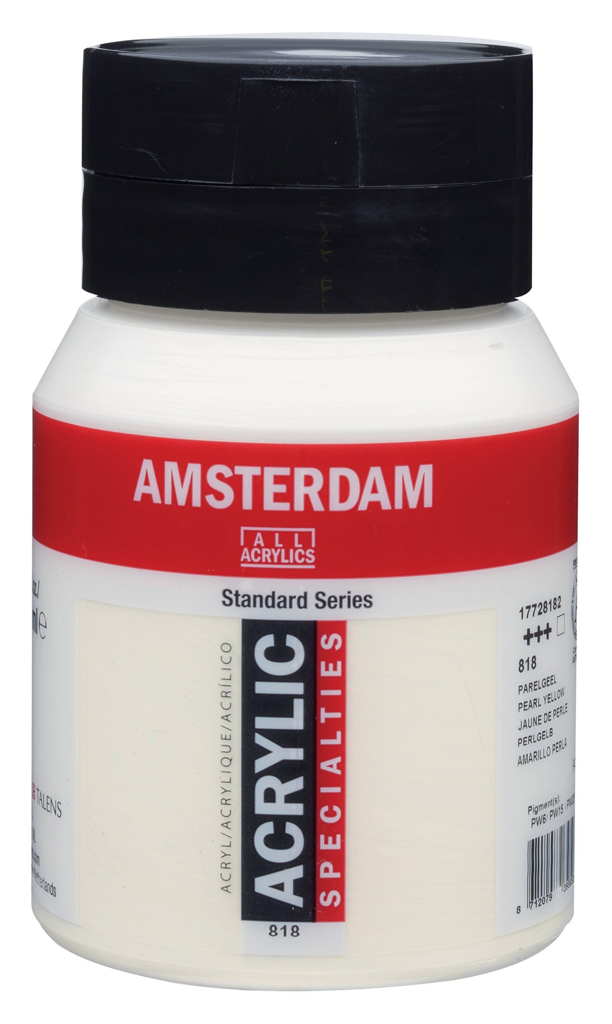 Royal Talens Amsterdam Acrylfarbe – Perlgelb 818 – 500 ml