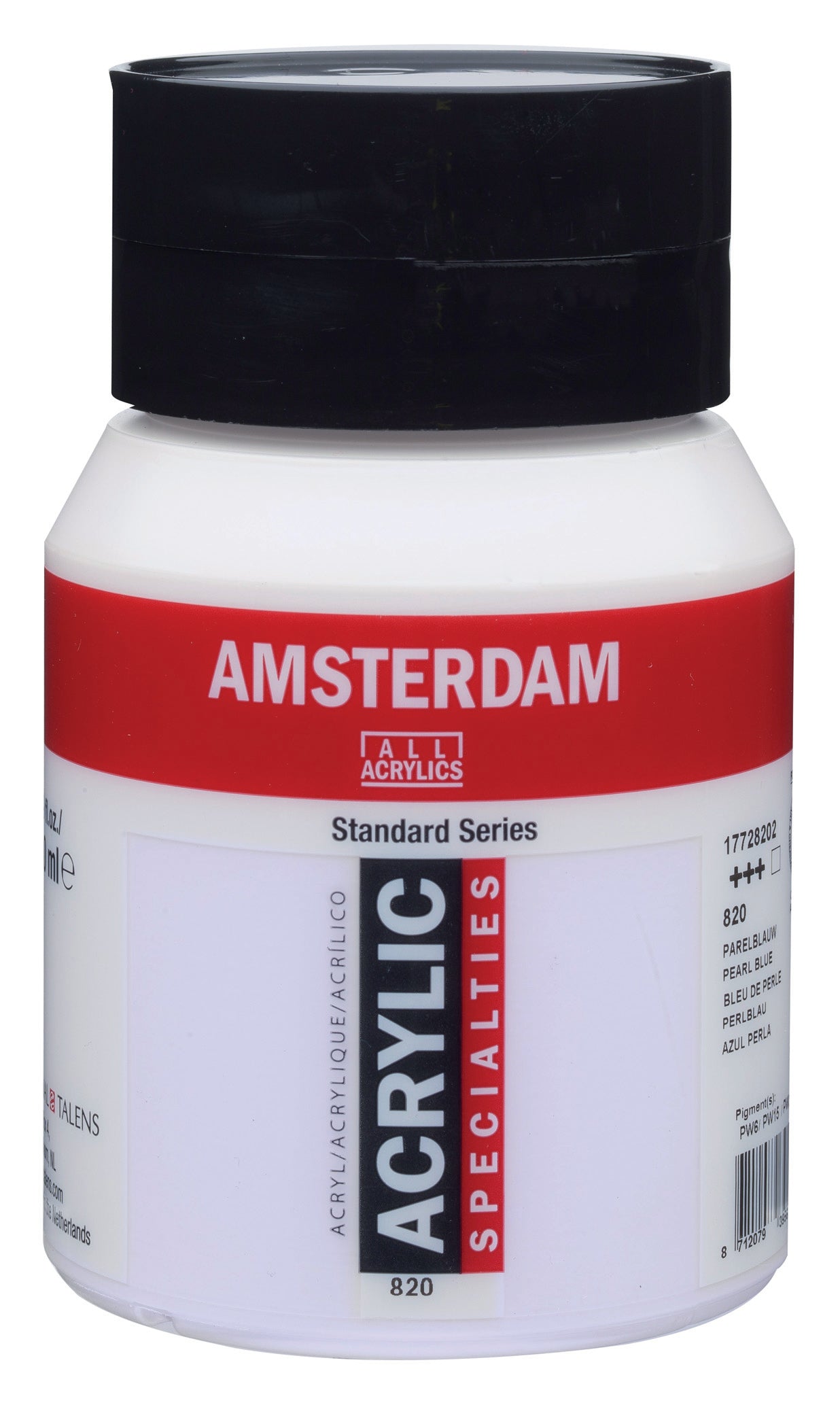 Royal Talens AMSTERDAM Acrylfarbe – Perlblau – 500 ml Flasche