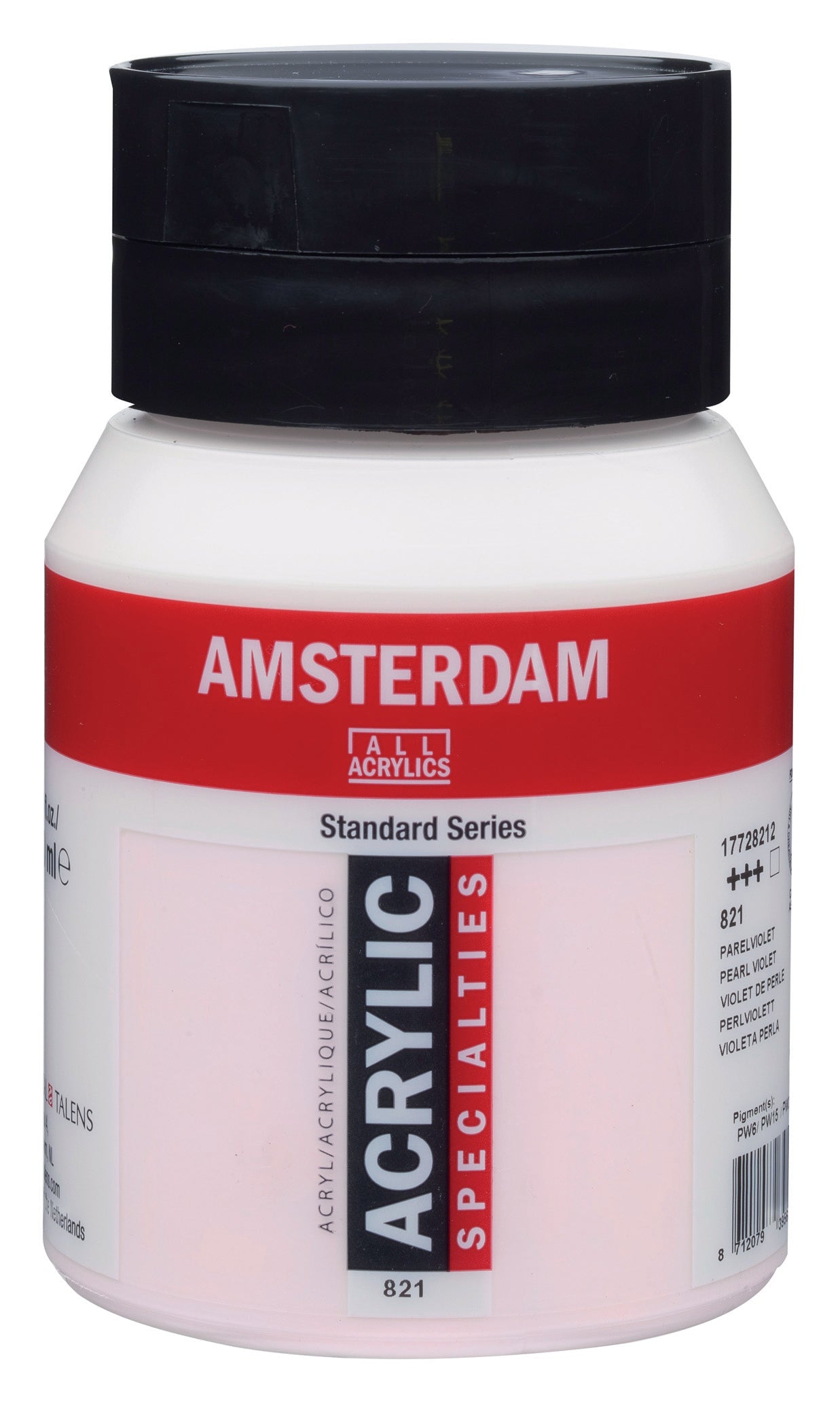 Royal Talens AMSTERDAM Acrylfarbe – Violett 821, Perlglanz – 500 ml