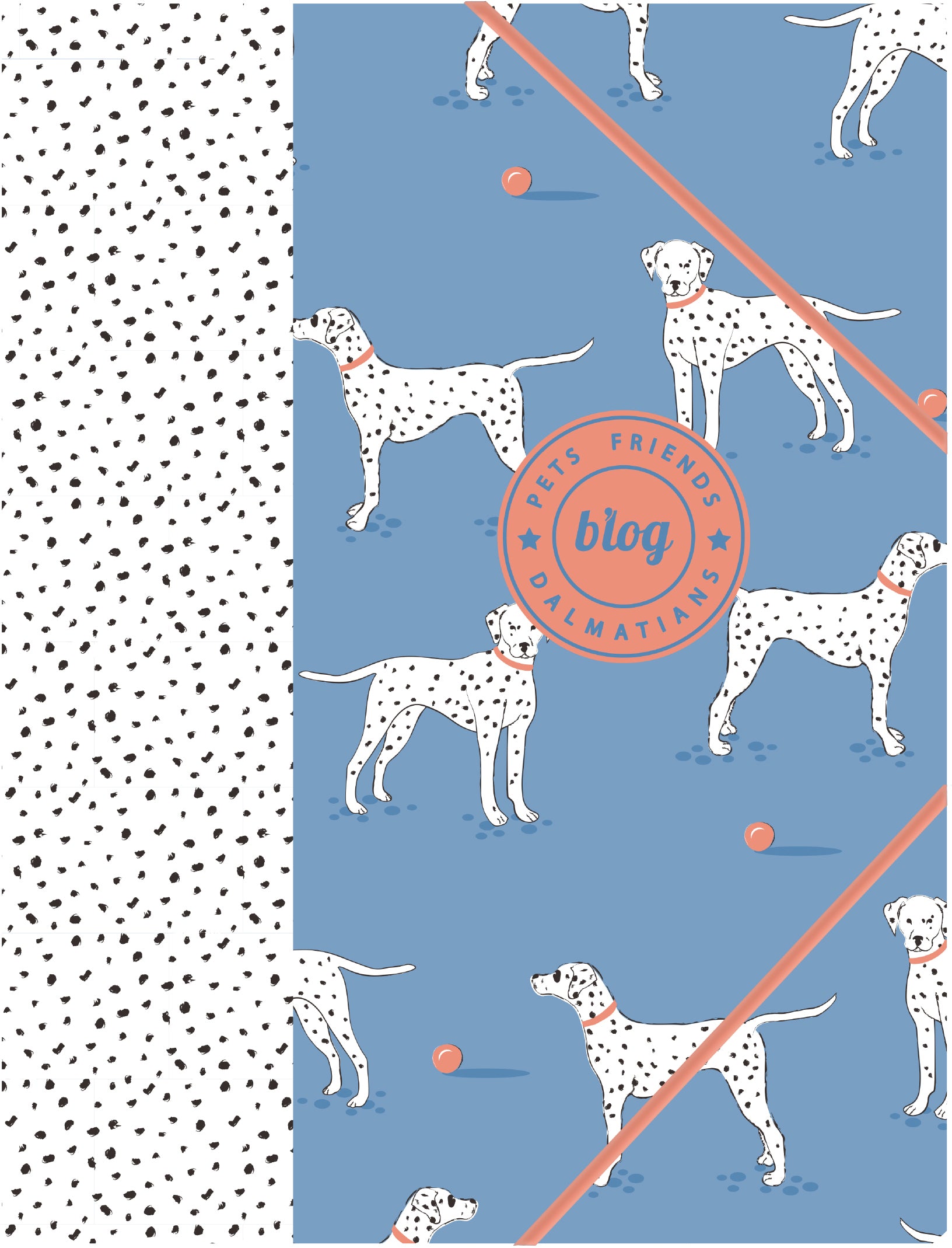 Ancor Gummibandmappe Pet Friends A4 – Blau