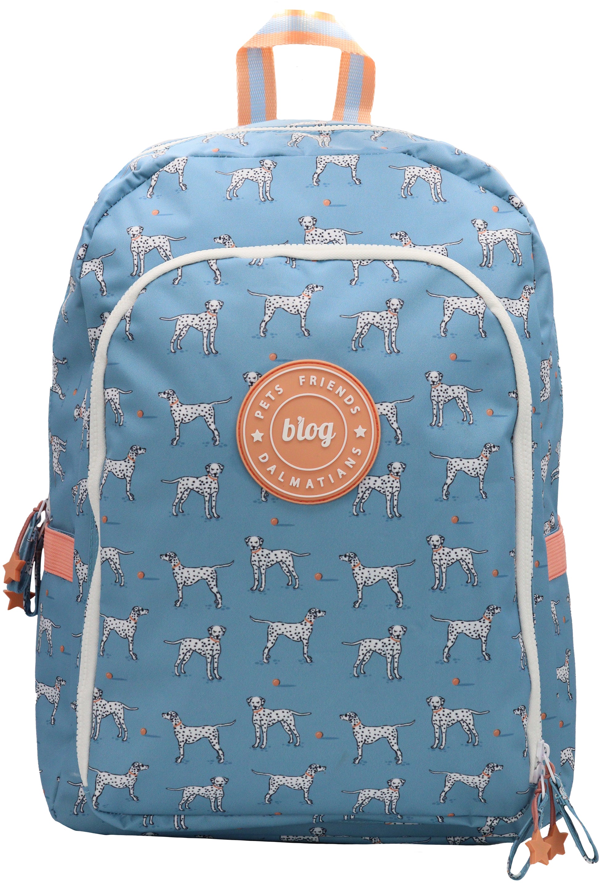 Ancor Classic – Schulrucksack, PET Dalmatians, Blau, 36,2×5,5×46,4 cm