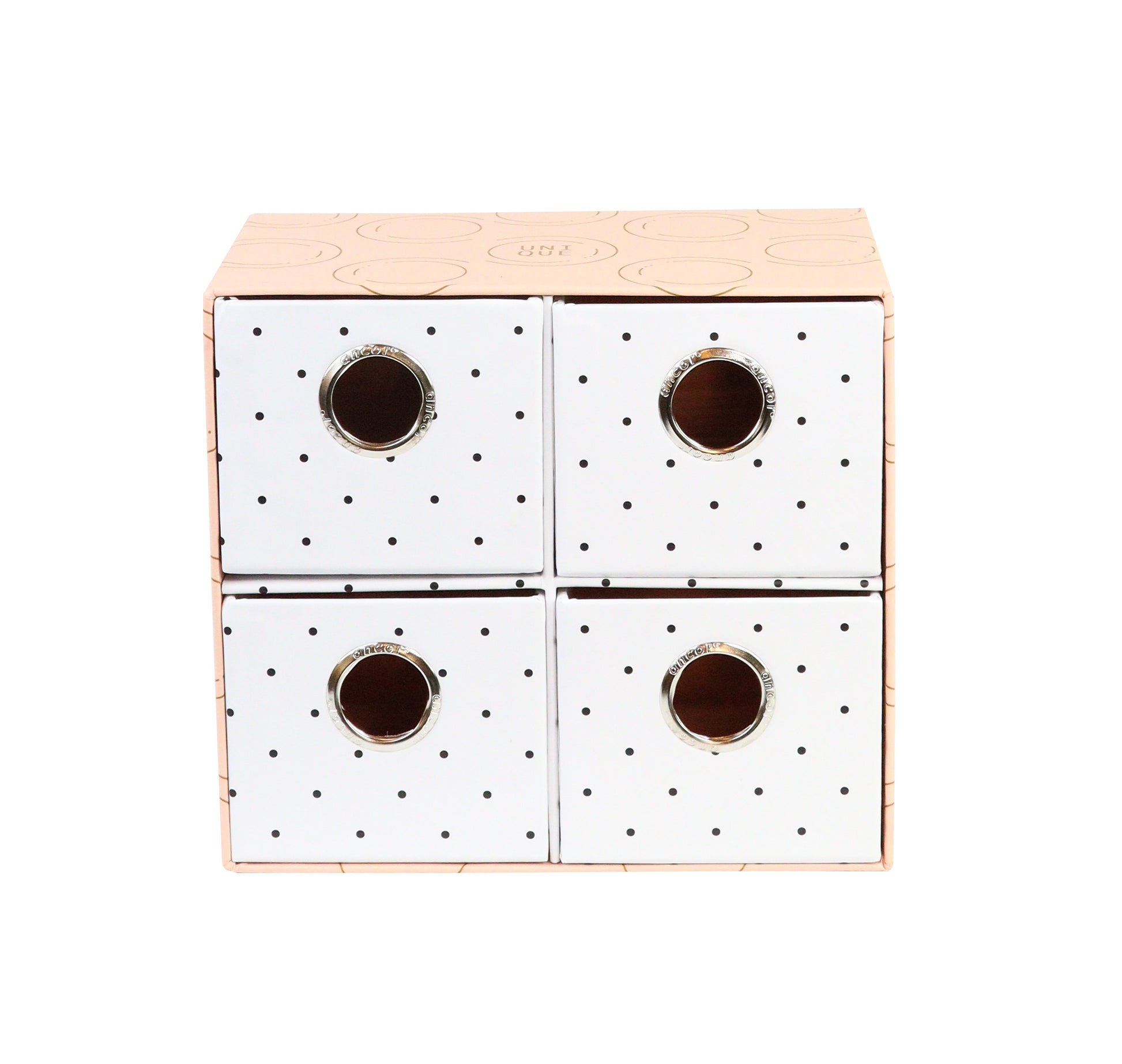 Ancor UNIQUE 110562 Schubladenelement – 4 Schubladen, B 155 × H 105 × T 175 mm