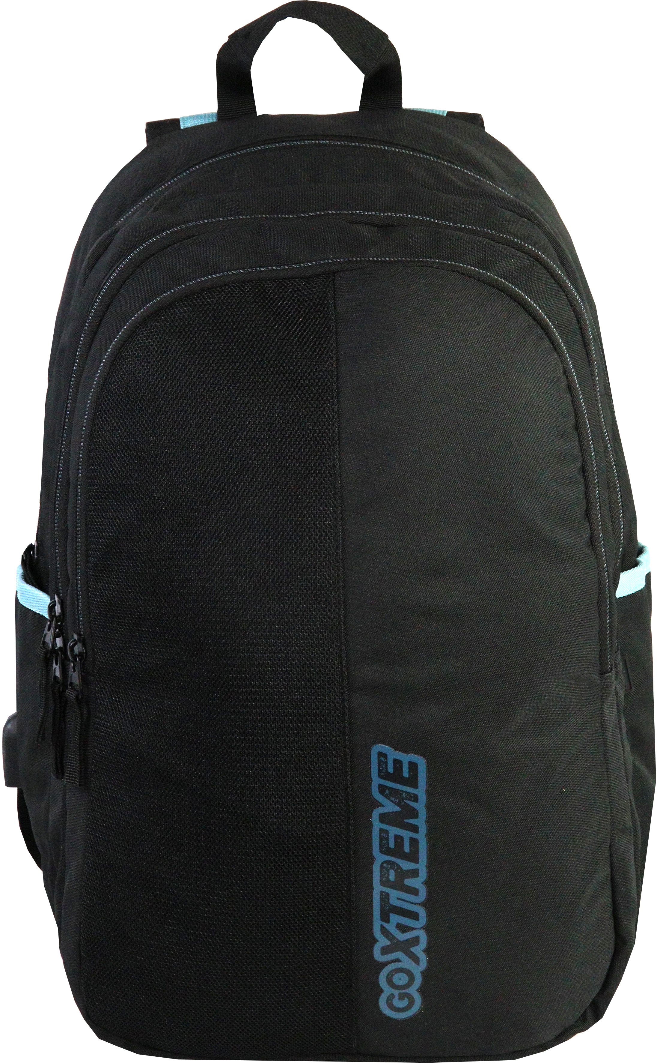 Ancor City-Rucksack GoXtreme 111156 – Schwarz, 390 × 70 × 480 mm